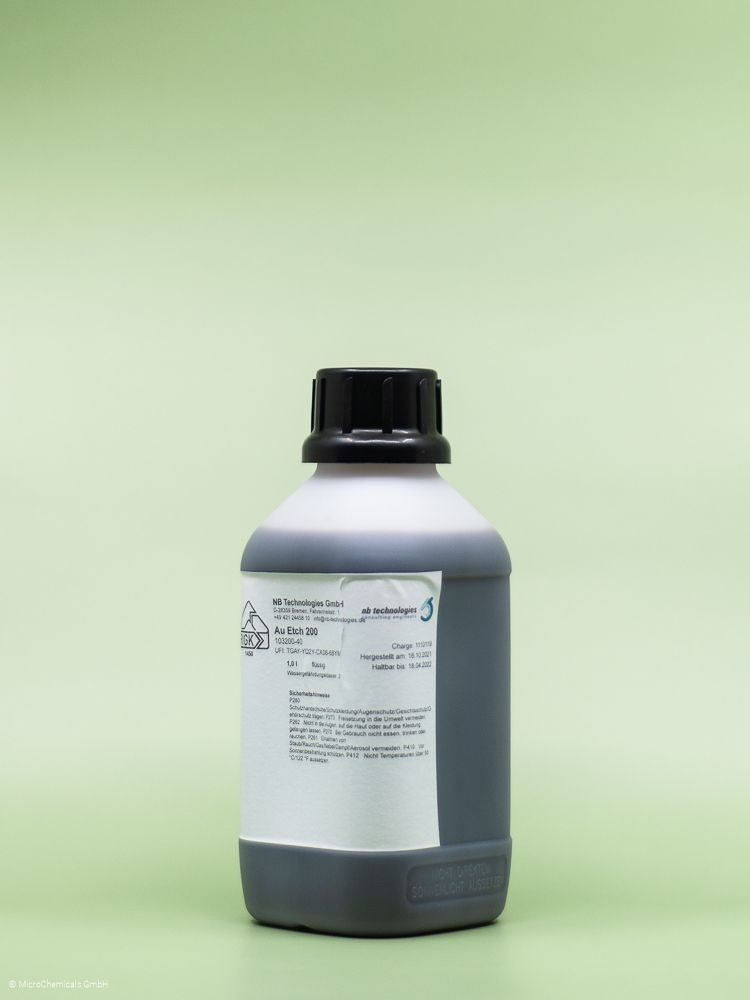 Au etch 200 MicroChemicals GmbH